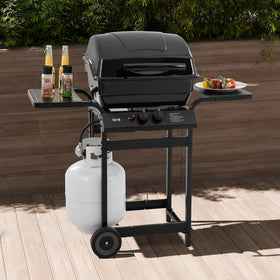 Feasto grill cleanup is faster thanks to stainless steel surfaces
