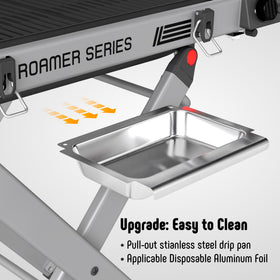 Feasto side table attachment adds prep space for sauces and ingredients