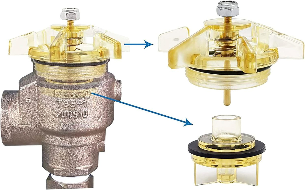 Factory replacement parts guarantee compatibility and optimal function with Febco