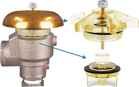 Febco RK-765 kit components including O-ring and spring for durable repairs