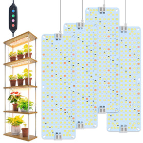 FECiDA 2026 LED panel grow light front view for vibrant indoor plant growth