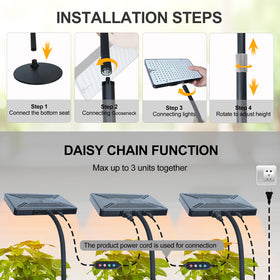 FECiDA daisy-chain compatible light lets multiple units run from one outlet.