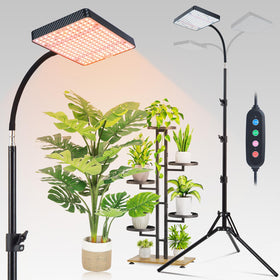 FECiDA 2026 grow light stand powers indoor plants efficiently.