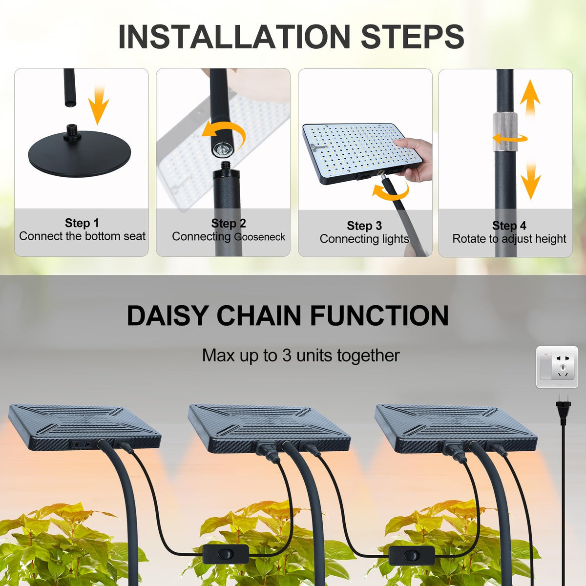 FECiDA tabletop light delivers 2000 lumens for seed starting