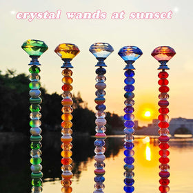 FeciFeco crystal diamond stopper tops for sparkling wand finishes