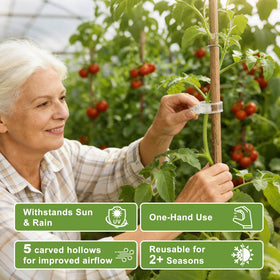 FEED GARDEN versatile clips suit tomatoes, grapes, beans and more.