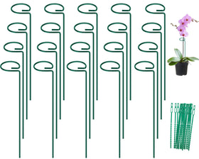 FEED GARDEN 16-inch stake pack provides sturdy plant support.