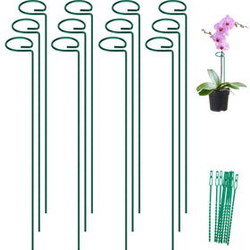 FEED GARDEN 36-inch stake kit supports multiple plants in the garden.