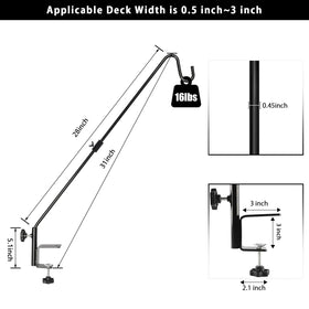 FEED GARDEN 360-degree swivel enables precise hanging angles