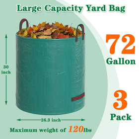 FEED GARDEN bag with 4 reinforced handles for comfortable carrying