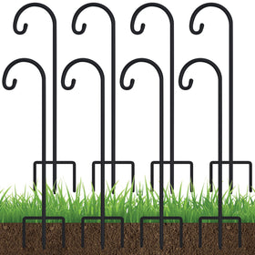 FEED GARDEN 32-inch adjustable shepherd hook for outdoor lanterns and lights