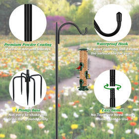 FEED GARDEN easy assembly hook with no tools improves setup speed.