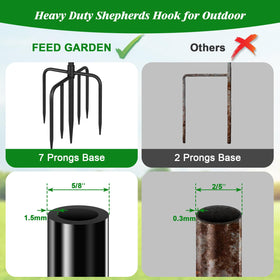 FEED GARDEN adjustable-height pole for lanterns and baskets