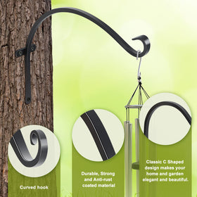 FEED GARDEN bracket for bird feeders and lanterns ensures easy and secure outdoor decor.