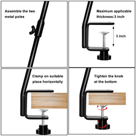 FEED GARDEN deck hanger designed for bird feeders on rail