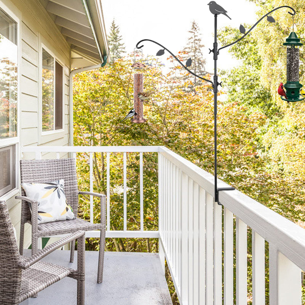 FEED GARDEN easy, tool-free installation for quick setup on a deck.