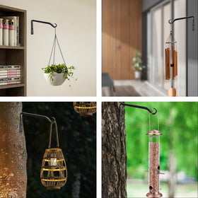 FEED GARDEN sleek-edge bracket design reduces snagging and scratches during use.