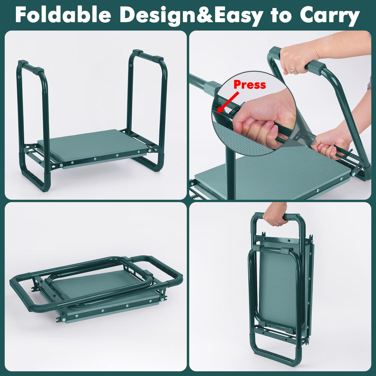 FEED GARDEN foldable design saves space in storage.