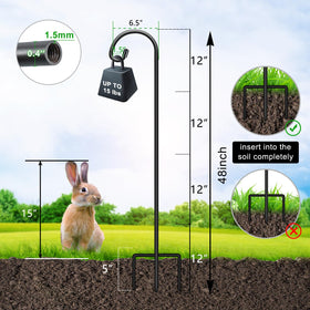 FEED GARDEN garden hook used for lanterns to illuminate outdoor spaces.