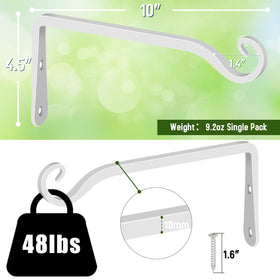 FEED GARDEN hand-forged hanger attachment ensures sturdy wall mounting.