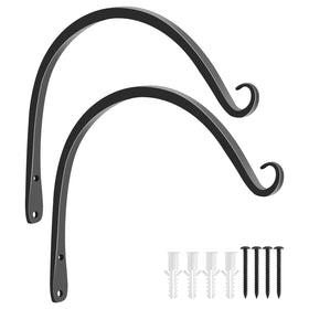FEED GARDEN hanging bracket close-up, showing sturdy steel for outdoor use.