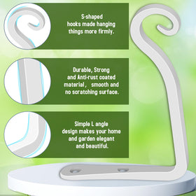 FEED GARDEN hanging bracket with lanterns and decorative lights