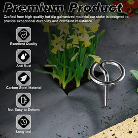 Hot-dip galvanized FEED GARDEN finish preventing rust