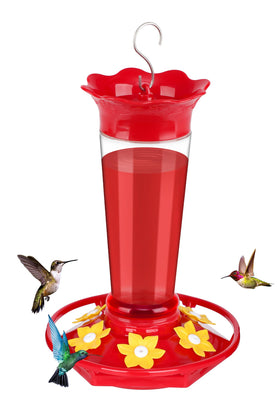 FEED GARDEN hummingbird feeder ant-bee proof for peaceful nectar feeding outdoors.