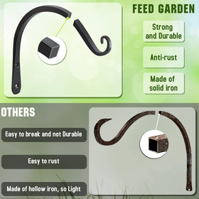 FEED GARDEN included hardware makes indoor and outdoor installation easy.