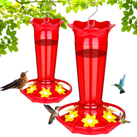 FEED GARDEN 10oz capacity keeps birds fed longer outdoors.
