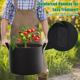 FEED GARDEN reinforced double stitched handles for easy mobility