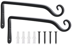 FEED GARDEN wall hooks 10-inch bracket mounted for versatile indoor use