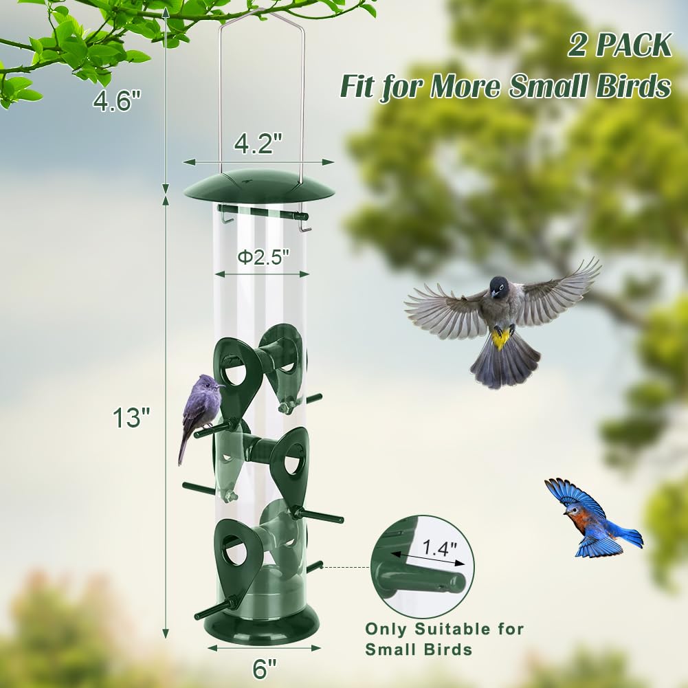FEED GARDEN weather-resistant bird feeder in outdoor setting