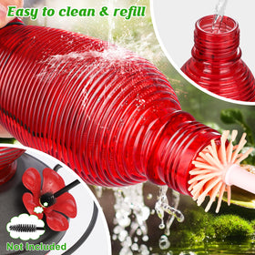 FEED GARDEN wide-mouth 20oz bottle for easy cleaning and refilling