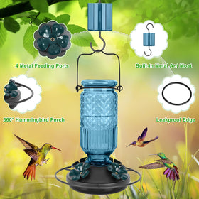 FEED GARDEN wide-mouth glass bottle enables easy cleaning and refilling