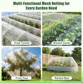 FEED GARDEN window-insect-netting keeps pests out while letting sunlight in