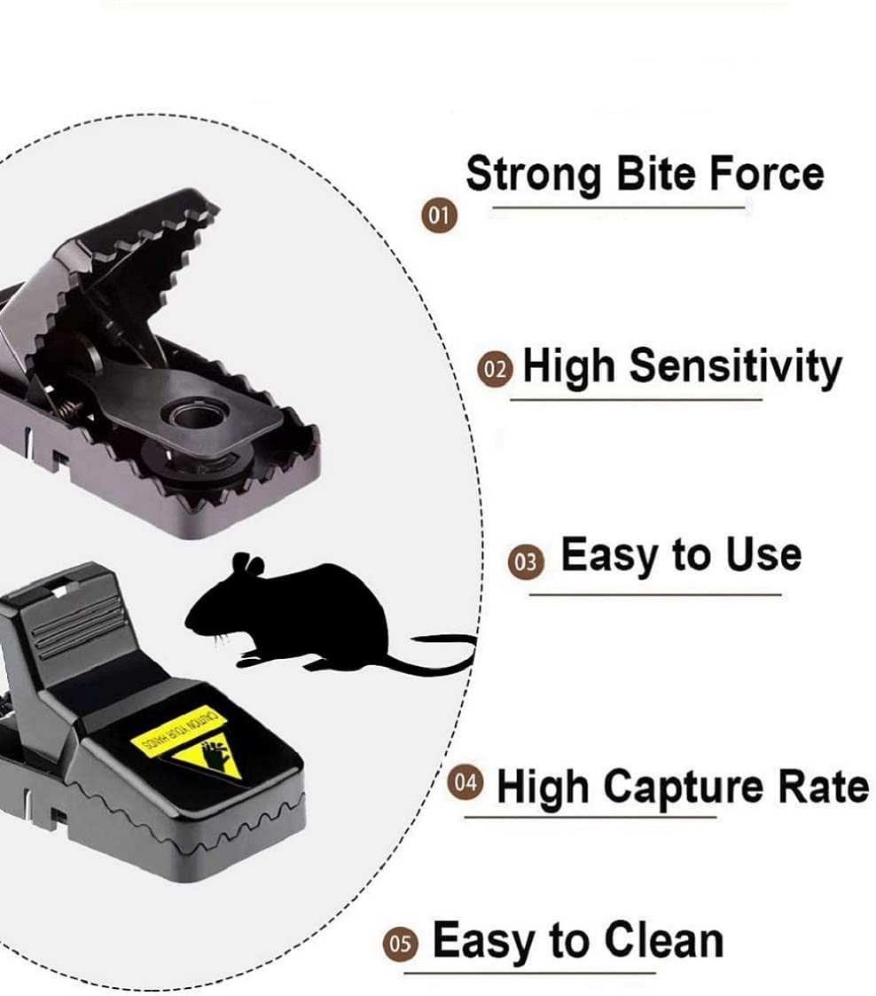 Feeke mouse trap in use indoors near pantry for efficient control.