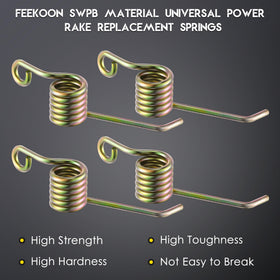 Feekoon 16-inch dethatcher springs for smooth operation with common lawn mowers