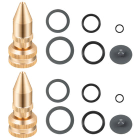 Feekoon brass adjustable nozzle for Roundup 181538, durable construction for reliable spraying.