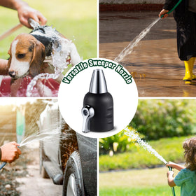 Feekoon garden watering spray with adjustable flow for yard care.