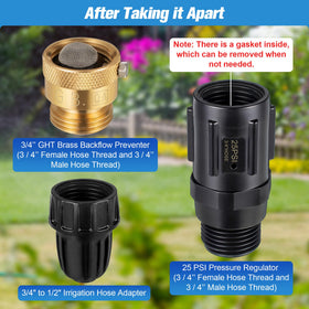 Feekoon installation-ready kit for residential garden watering setups.