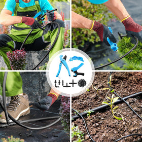 Feekoon irrigation kit pack includes all essentials for garden setup