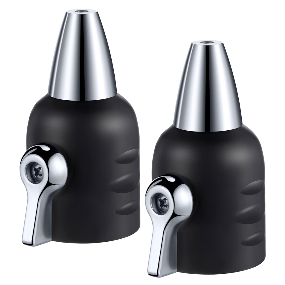 Feekoon jet nozzle with shut-off lever for precise water control during cleaning.