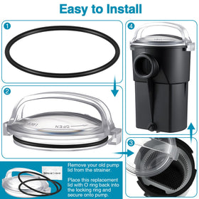 Feekoon packaging shows extra O-ring and lubricating grease