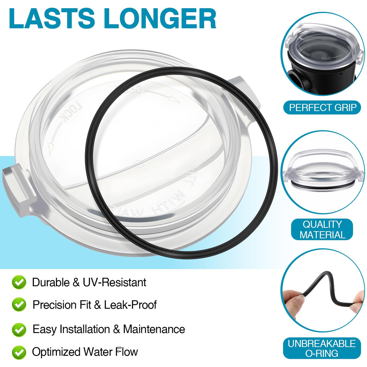 Feekoon pool pump lid compatibility with Hayward Power-Flo models