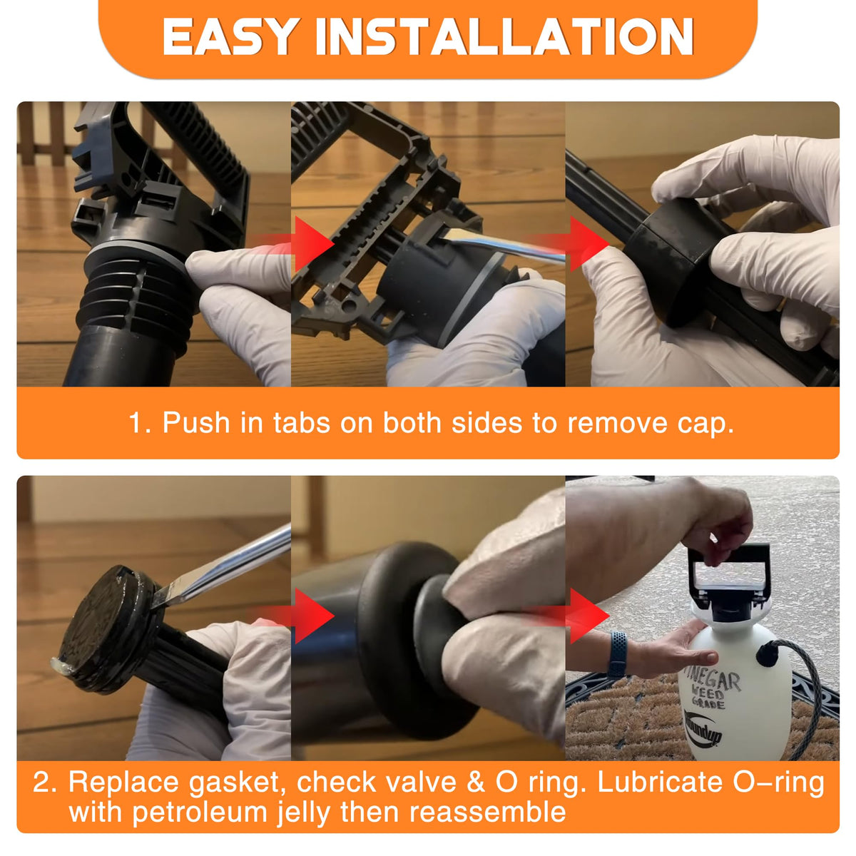 Feekoon pump O-ring, durable seal for steady spray.
