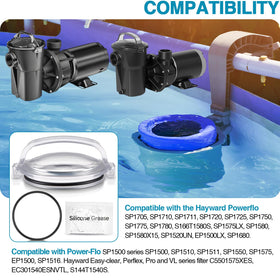 Feekoon lid transparent view with lubricating grease for easy lubrication