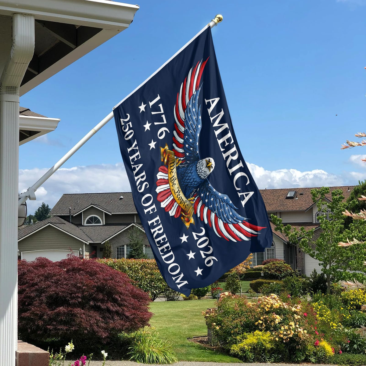 Feeniss USA flag decor marks 250-year anniversary with patriotic appeal