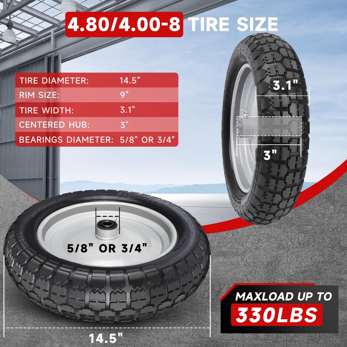 FEILOONG tire tread close-up highlights anti-slip pattern for uneven terrain