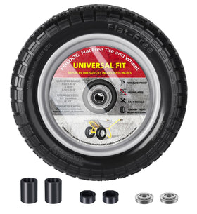 FEILOONG tire in garden cart use demonstrates versatile portability